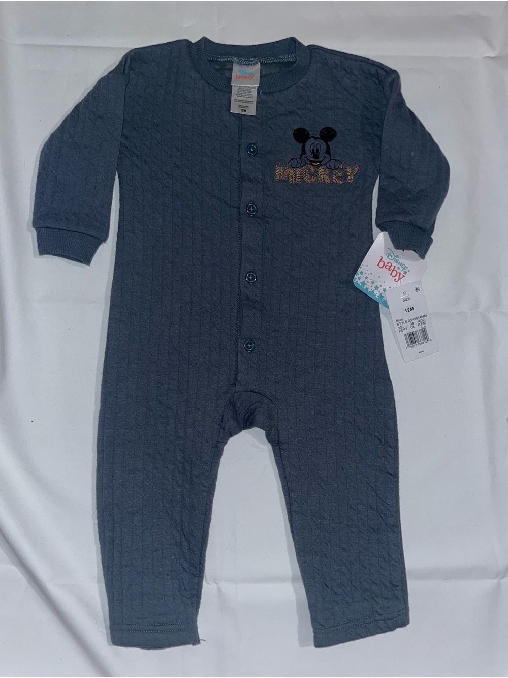 Disney Baby Mickey Mouse Romper 12M NWT